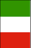 Flagge Fahne Hochformat Italien