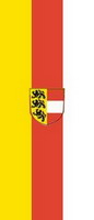 Bannerfahne Kärnten mit Wappen Premiumqualität