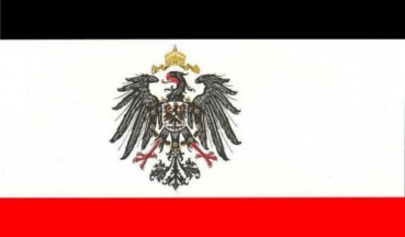 Flaggenparadies - Tischflagge Reichskriegsflagge Kaiserreich 10x15cm mit Ständer  Tischfahne Miniflagge