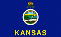 Flagge Fahne Kansas Premiumqualität