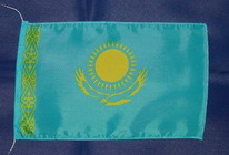 Tischflagge Kasachstan