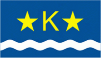 Flagge Fahne Kinshasa Stadt (Kongo) Premiumqualität