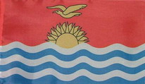 Tischflagge Kiribati Premiumqualität