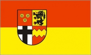 Tischflagge Kreis Euskirchen 10x15cm mit Ständer Tischfahne Miniflagge