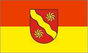 Tischflagge Kreis Warendorf 10x15cm mit Ständer Tischfahne Miniflagge