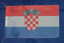 Tischflagge Kroatien