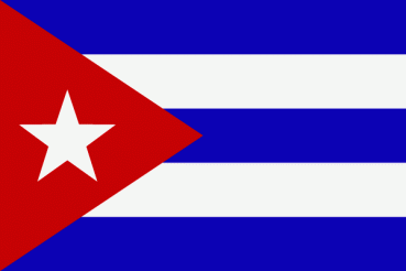 Autoaufkleber Kuba 8 x 5 cm Aufkleber