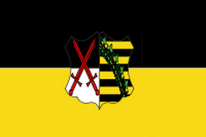 Flagge Fahne Kurfürstentum Sachsen 90x150 cm