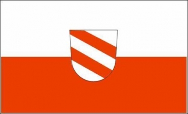 Tischflagge Landau an der Isar 10x15cm mit Ständer Tischfahne Miniflagge