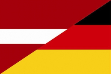 Flagge Fahne Lettland-Deutschland Freundschaftsfahne 90x60 cm *P