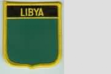 Aufnäher Libyen / Libya Schrift oben