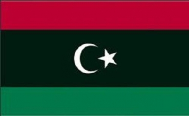 Flagge Fahne Libyen 30x45 cm Stockflagge Hohlsaum