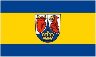 Flagge Fahne Landkreis Dahme Spreewald 90x60 cm *P