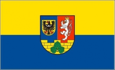 Tischflagge Landkreis Görlitz 10x15cm mit Ständer Tischfahne Miniflagge