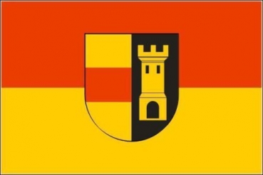 Tischflagge Landkreis Heidenheim 10x15cm mit Ständer Tischfahne Miniflagge