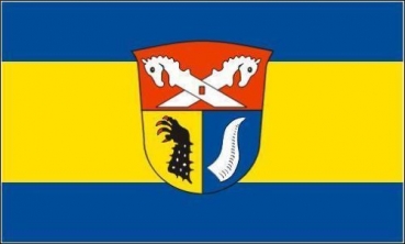 Tischflagge Landkreis Nienburg 10x15cm mit Ständer Tischfahne Miniflagge