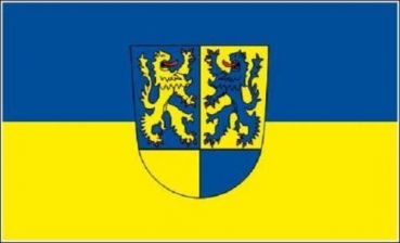 Tischflagge Landkreis Northeim 10x15cm mit Ständer Tischfahne Miniflagge