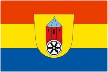 Tischflagge Landkreis Osnabrück 10x15cm mit Ständer Tischfahne Miniflagge