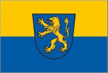 Flagge Fahne Landkreis Ravensburg 30x45 cm Stockflagge Hohlsaum