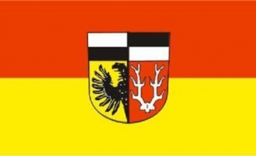 Flagge Fahne Landkreis Wunsiedel Fichtelgebirge 90x60 cm *P