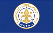 Flagge Fahne Louisville Jefferson County Premiumqualität