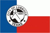 Flagge Fahne Lubbock City (Texas) Premiumqualität