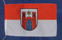 Tischflagge Lübekke