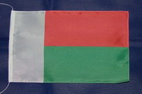 Tischflagge Madagaskar