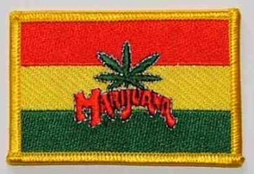 Aufnäher Marihuana Cannabis