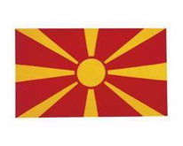 Flagge Fahne Mazedonien 90x150 cm