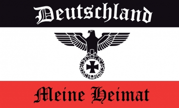 Flagge Fahne Deutschland Meine Heimat Reichsadler Deutsches Reich