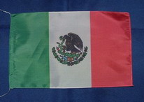 Tischflagge Mexiko