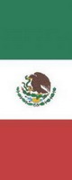 Bannerfahne Mexiko/Mexico Premiumqualität