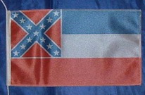 Tischflagge Mississippi