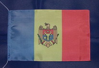 Tischflagge Moldawien