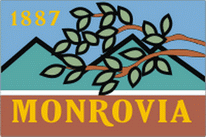 Flagge Fahne Monrovia City (Kalifornien) Premiumqualität