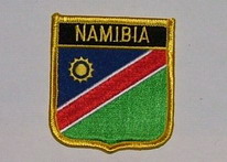 Aufnäher Namibia Schrift oben