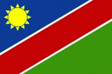 Tischflagge Namibia 10x15cm mit Ständer Tischfahne Miniflagge