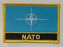 Aufnäher NATO Schrift unten