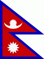 Flagge Fahne Nepal 90x150 cm