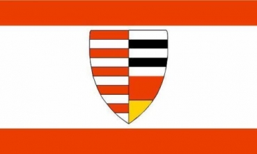 Tischflagge Neu-Isenburg 10x15cm mit Ständer Tischfahne Miniflagge