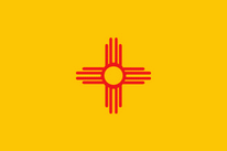 Flagge Fahne New Mexico Premiumqualität