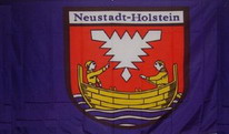 Flagge Fahne Neustadt Holstein 90x150 cm