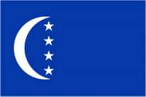 Flagge Fahne Ngazidja (Komoren) Premiumqualität