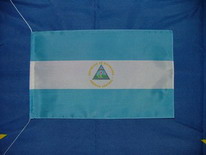 Tischflagge Nicaragua