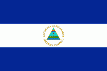 Autoaufkleber Nicaragua 8 x 5 cm Aufkleber