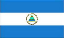Flagge Fahne Nicaragua 90x150 cm