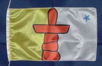 Tischflagge Nunavut