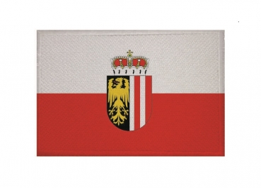 Aufnäher Patch Oberösterreich Aufbügler Fahne Flagge