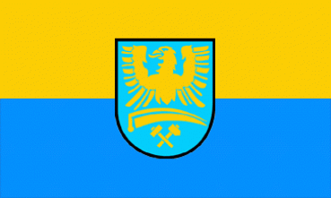 Flagge Fahne Oberschlesien Hissflagge 60 x 90 cm 